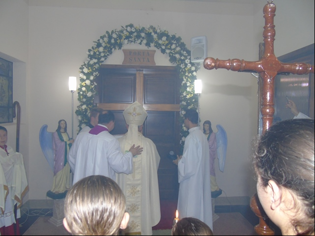 Missa abertura da porta Santa Paróquia Imaculada Conceição - Rio dos Cedros